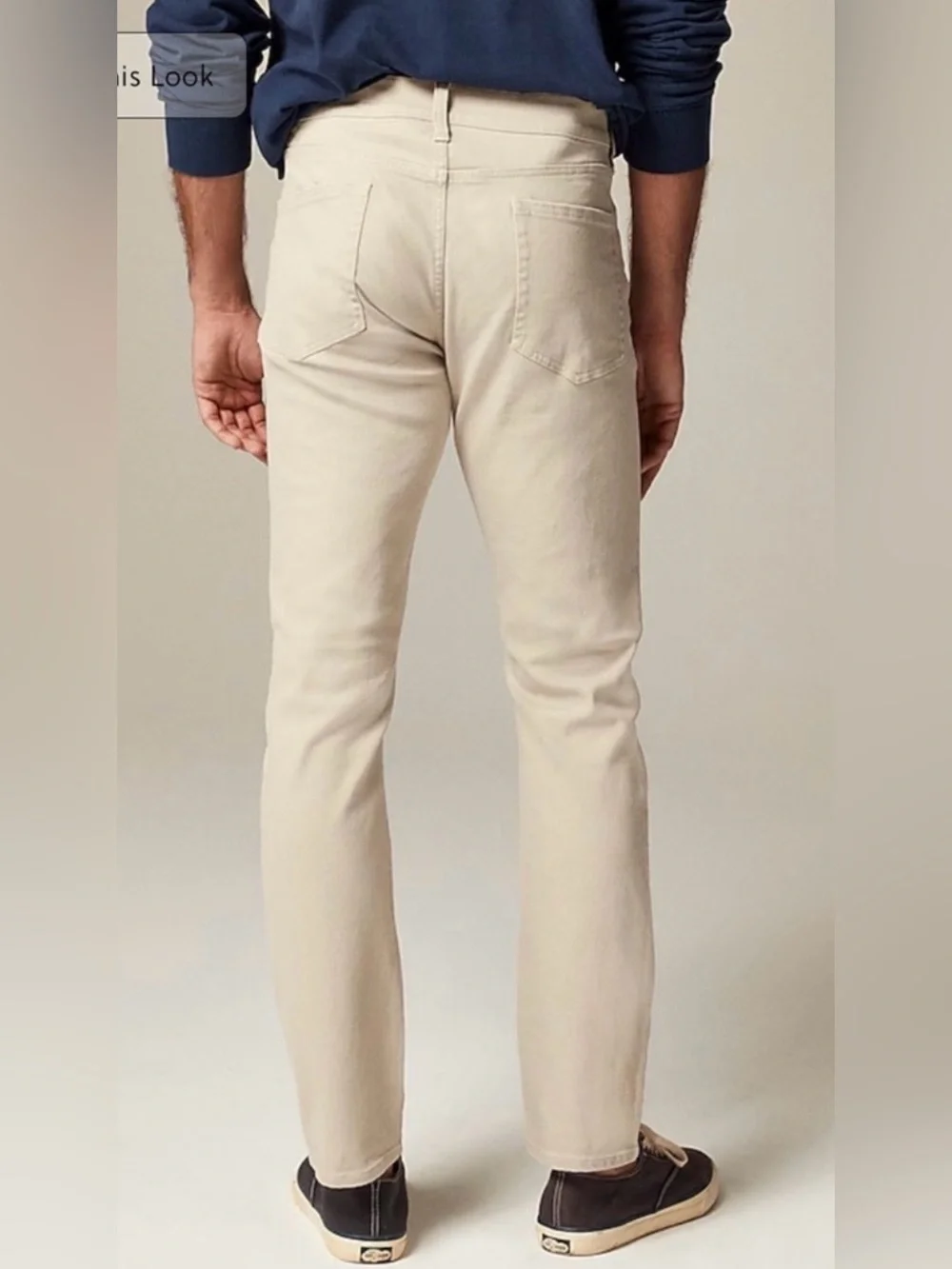 J.Crew 484 Slim-fit Bergen five-pocket pant